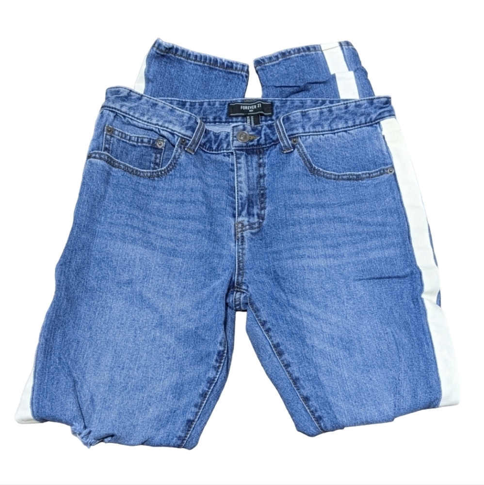 Men's Forever 21 Distressed Denim Jeans